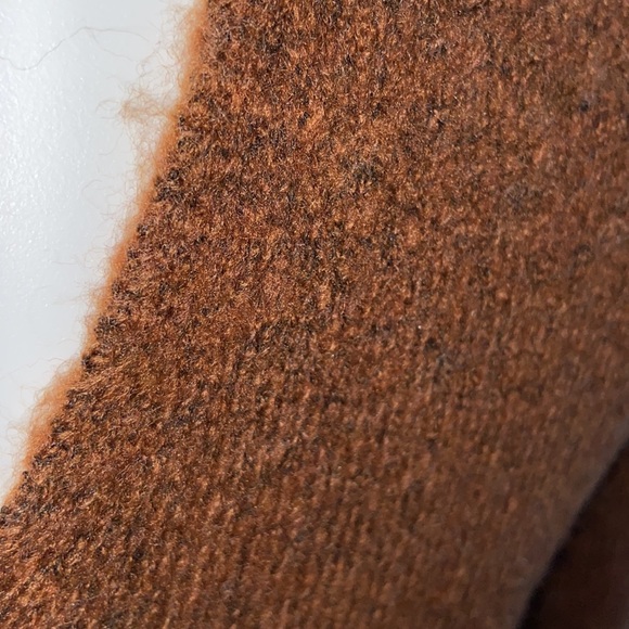 SP LOFT SIENNA BROWN LONG SLEEVE SWEATER WITH BACK CUTOUT EUC - Picture 6 of 9